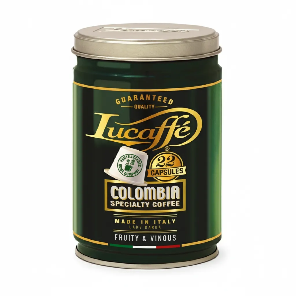 Lucaffè 22 Colombia specialty capsules Nespresso compatible