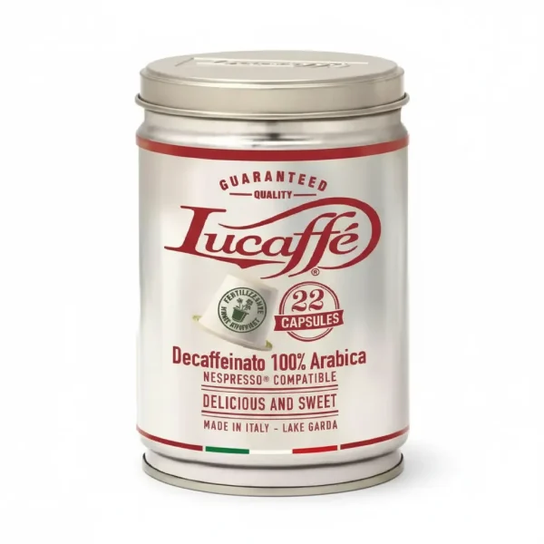 Lucaffè Decaffeinated 22 Capsules – Nespresso compatible