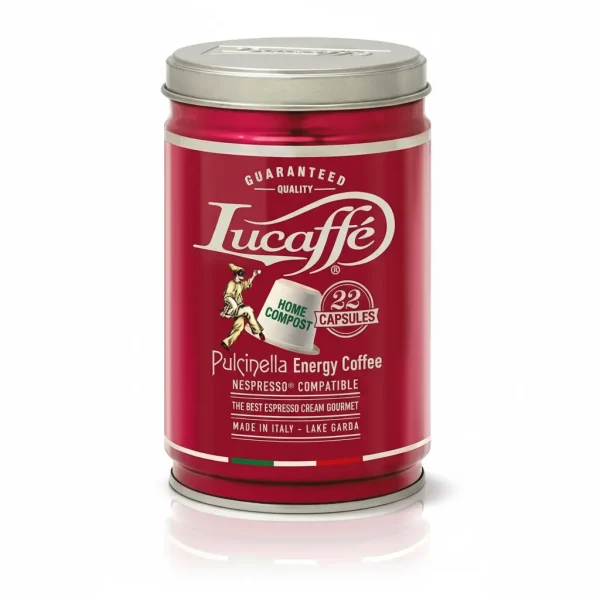 Lucaffè Pulcinella 22 Capsules – compatible with Nespresso