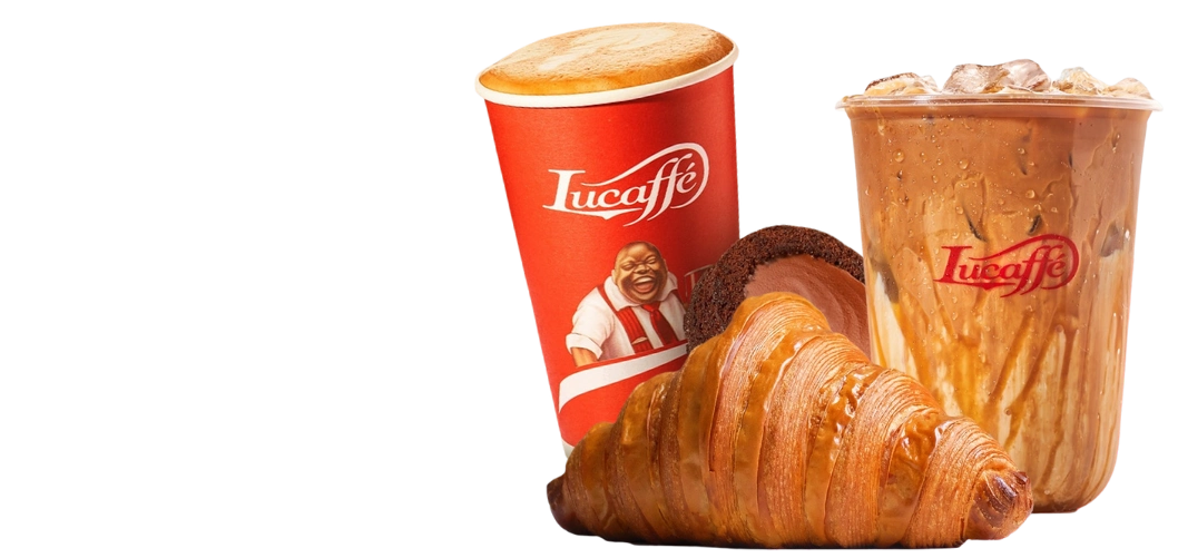 Lucaffé menu drinks
