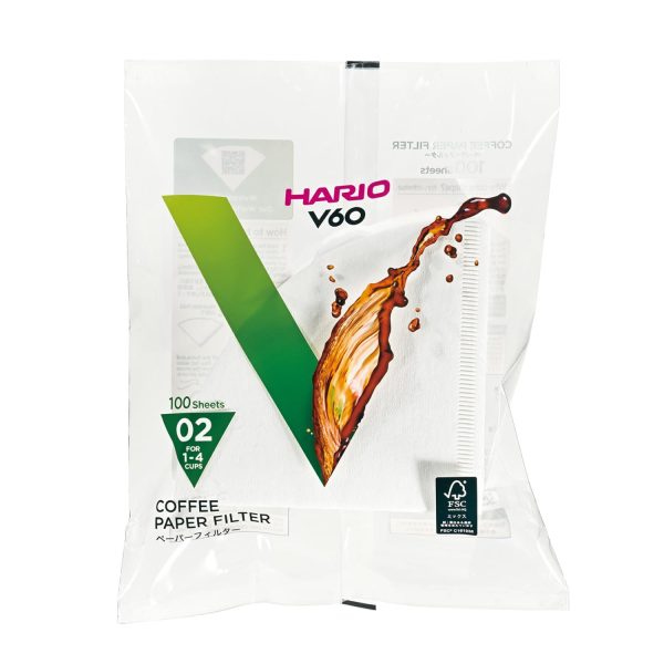 Hario V60 Filter Paper, 02 Size (100 pcs)