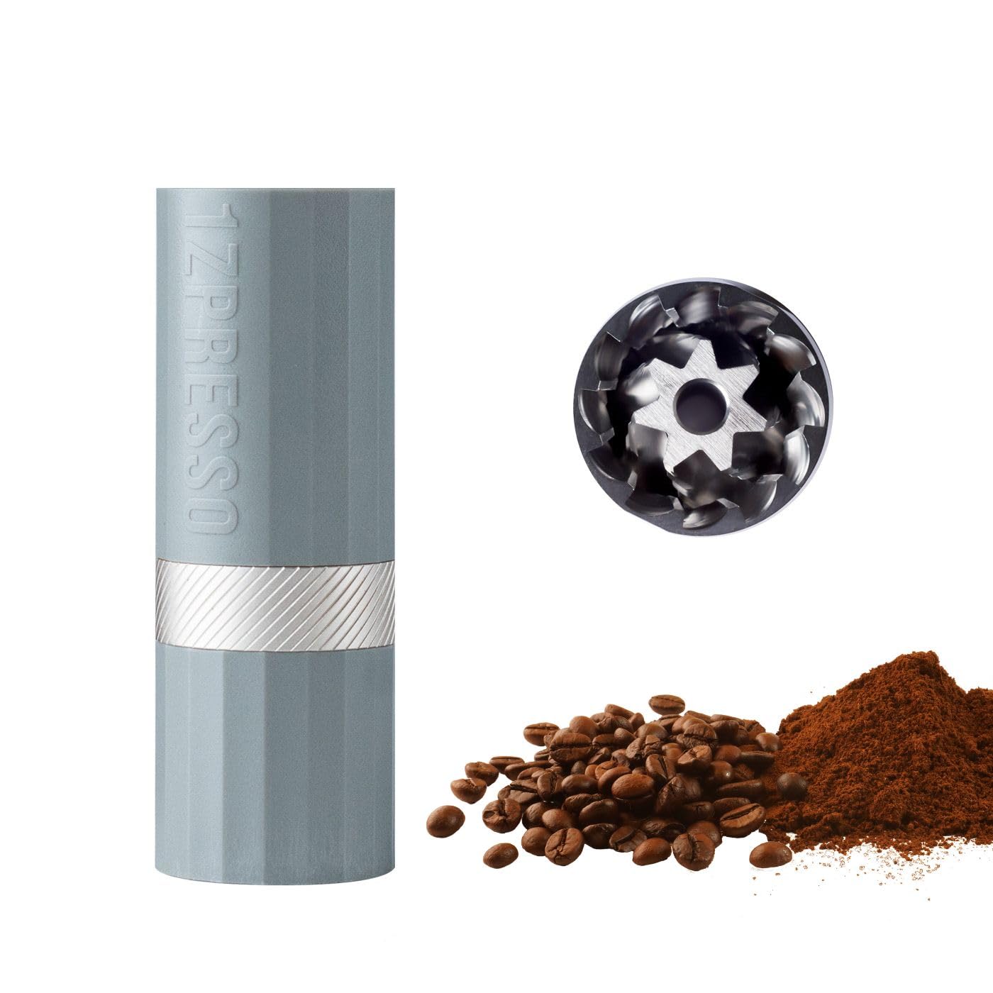 New 1zpresso Q AIR portable coffee grinder manual coffee mill 38mm 7core burr adjustable - Image 2